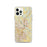 Custom McKinney Texas Map iPhone 12 Pro Phone Case in Woodblock