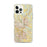 Custom McKinney Texas Map iPhone 12 Pro Max Phone Case in Woodblock