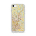 Custom McKinney Texas Map Phone Case in Woodblock