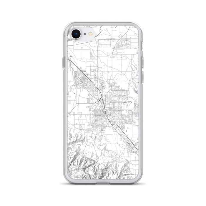 Custom Medford Oregon Map iPhone SE Phone Case in Classic