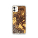 Custom Medford Oregon Map Phone Case in Ember