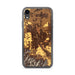 Custom Medford Oregon Map Phone Case in Ember