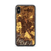 Custom Medford Oregon Map Phone Case in Ember