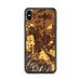 Custom Medford Oregon Map Phone Case in Ember