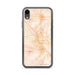 Custom Medford Oregon Map Phone Case in Watercolor