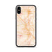 Custom Medford Oregon Map Phone Case in Watercolor