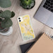 Custom Medford Oregon Map Phone Case in Woodblock