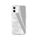 Custom Melbourne Florida Map iPhone 12 Phone Case in Classic