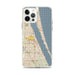 Custom Melbourne Florida Map iPhone 12 Pro Max Phone Case in Woodblock