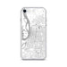 Custom Memphis Tennessee Map iPhone SE Phone Case in Classic