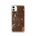 Custom Memphis Tennessee Map Phone Case in Ember