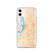 Custom Memphis Tennessee Map Phone Case in Watercolor