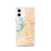 Custom Memphis Tennessee Map iPhone 12 Phone Case in Watercolor