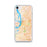 Custom Memphis Tennessee Map iPhone SE Phone Case in Watercolor