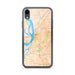 Custom Memphis Tennessee Map Phone Case in Watercolor
