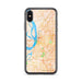 Custom Memphis Tennessee Map Phone Case in Watercolor
