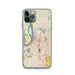 Custom Memphis Tennessee Map Phone Case in Woodblock
