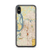 Custom Memphis Tennessee Map Phone Case in Woodblock