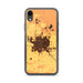 Custom Merced California Map Phone Case in Ember