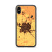 Custom Merced California Map Phone Case in Ember