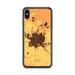 Custom Merced California Map Phone Case in Ember