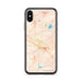 Custom Merced California Map Phone Case in Watercolor