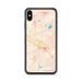 Custom Merced California Map Phone Case in Watercolor