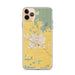 Custom Merced California Map Phone Case in Woodblock