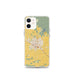 Custom Merced California Map iPhone 12 mini Phone Case in Woodblock