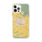 Custom Merced California Map iPhone 12 Pro Max Phone Case in Woodblock