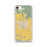 Custom Merced California Map iPhone SE Phone Case in Woodblock