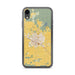 Custom Merced California Map Phone Case in Woodblock