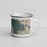 Right View Custom Meredith New Hampshire Map Enamel Mug in Afternoon