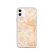 Custom Meriden Connecticut Map Phone Case in Watercolor