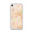 Custom Meriden Connecticut Map iPhone SE Phone Case in Watercolor