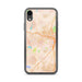 Custom Meriden Connecticut Map Phone Case in Watercolor