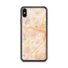 Custom Meriden Connecticut Map Phone Case in Watercolor