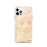 Custom Mesa Arizona Map iPhone 12 Pro Phone Case in Watercolor