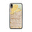 Custom Mesa Arizona Map Phone Case in Woodblock