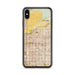 Custom Mesa Arizona Map Phone Case in Woodblock