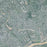 Methuen Massachusetts Map Print in Afternoon Style Zoomed In Close Up Showing Details