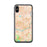 Custom iPhone X/XS Methuen Massachusetts Map Phone Case in Watercolor