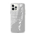 Custom Miami Florida Map iPhone 12 Pro Max Phone Case in Classic