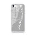 Custom Miami Florida Map iPhone SE Phone Case in Classic