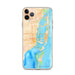 Custom Miami Florida Map Phone Case in Watercolor