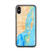 Custom Miami Florida Map Phone Case in Watercolor