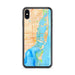 Custom Miami Florida Map Phone Case in Watercolor