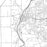 Miamisburg Ohio Map Print in Classic Style Zoomed In Close Up Showing Details