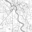 Middlebury Vermont Map Print in Classic Style Zoomed In Close Up Showing Details