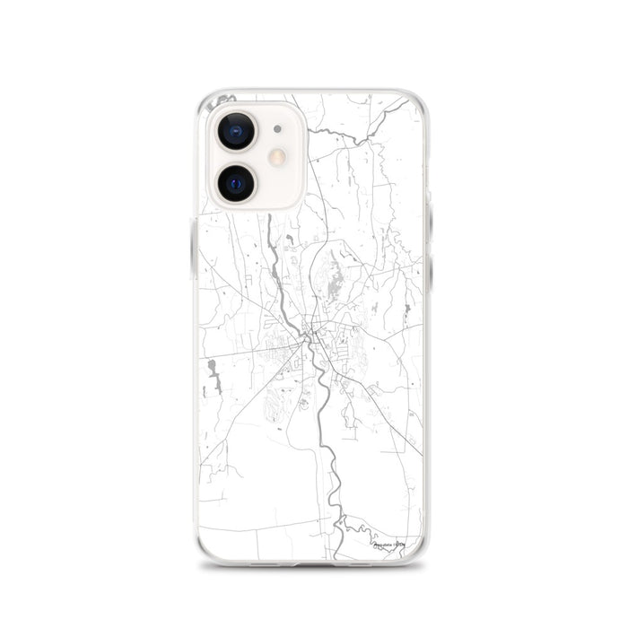Custom Middlebury Vermont Map iPhone 12 Phone Case in Classic